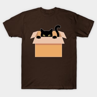 Cat in a box T-Shirt